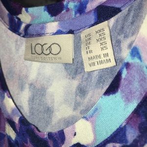 never worn logo by laurie goldstein top